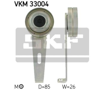 Обтящна ролка, пистов ремък SKF VKM 33004 за CITROEN XSARA (N1) от 1997 до 2005