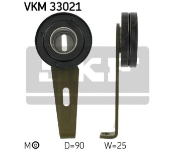 Обтящна ролка, пистов ремък SKF VKM 33021 за PEUGEOT 306 (7E, N3, N5) комби от 1994 до 2002