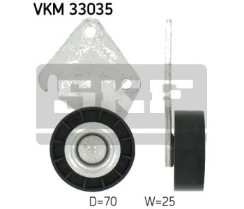Паразитна/ водеща ролка, пистов ремък SKF VKM 33035 за CITROEN EVASION (22, U6) от 1994 до 2002