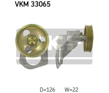 Паразитна/ водеща ролка, пистов ремък SKF VKM 33065 за CITROEN C4 I (LC) от 2004 до 2011