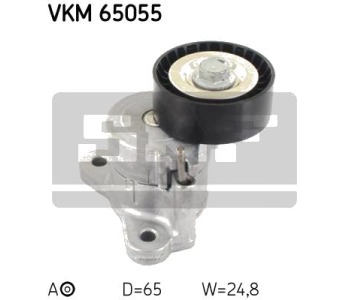 Обтящна ролка, пистов ремък SKF VKM 65055 за CITROEN C-CROSSER (EP) от 2007 до 2012