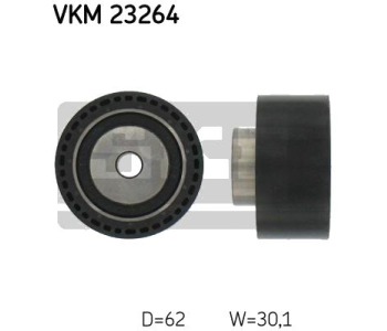 Паразитна/ водеща ролка, зъбен ремък SKF VKM 23264 за PEUGEOT 406 (8B) седан от 1995 до 2005
