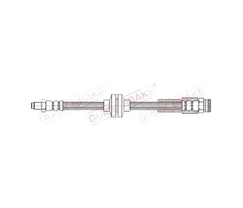 Спирачен маркуч QUICK BRAKE за CITROEN JUMPER III платформа от 2006