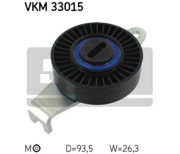 Паразитна/ водеща ролка, пистов ремък SKF VKM 33015 за CITROEN JUMPER I (230) платформа от 1994 до 2002