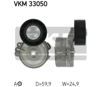Обтящна ролка, пистов ремък SKF VKM 33050 за CITROEN XSARA (N1) от 1997 до 2005