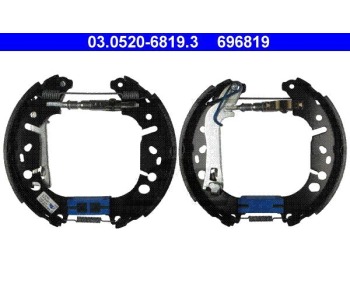 Комплект спирачни челюсти ATE за OPEL ADAM от 2012