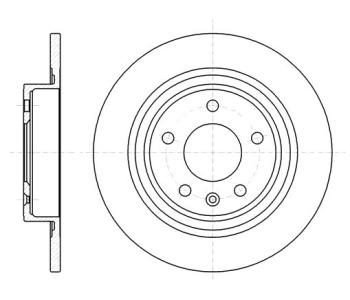 Спирачен диск плътен Ø292mm за OPEL ASTRA J GTC от 2011 до 2015