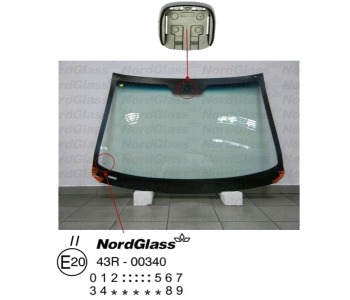 Челно стъкло NordGlass за OPEL ANTARA от 2006