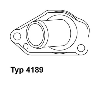 Термостат, охладителна течност 87°C WAHLER за CHEVROLET LACETTI (J200) хечбек от 2003 до 2009