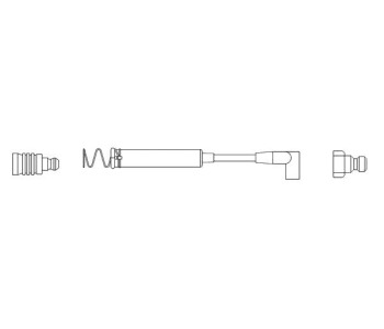 Запалителен кабел BOSCH за OPEL CORSA A TR (S83) седан от 1982 до 1993