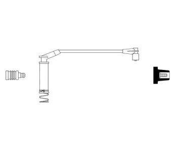 Запалителен кабел BOSCH за OPEL COMBO A (38_, 48_) KADETT E от 1986 до 1994