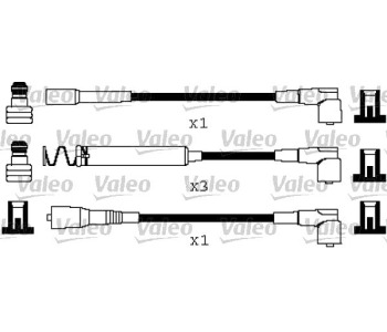 Комплект запалителни кабели VALEO за OPEL CORSA A (S83) хечбек от 1982 до 1991