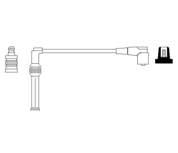 Запалителен кабел BOSCH за OPEL CORSA B (F35) комби от 1999 до 2002