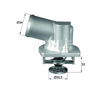 Термостат, охладителна течност MAHLE TI 132 92D за OPEL VECTRA B (J96) хечбек от 1995 до 2003