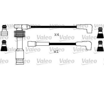 Комплект запалителни кабели VALEO за OPEL ASTRA F (53_, 54_, 58_, 59_) хечбек от 1991 до 1998