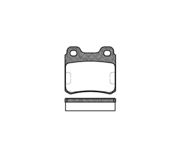 Комплект спирачни накладки ROADHOUSE за OPEL ASTRA F (51_, 52_) комби от 1991 до 1998