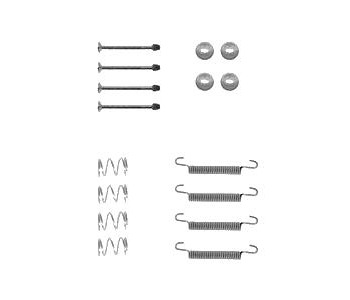 Комплект принадлежности, челюсти за ръчна спирачка DELPHI за OPEL VECTRA B (J96) седан от 1995 до 2002