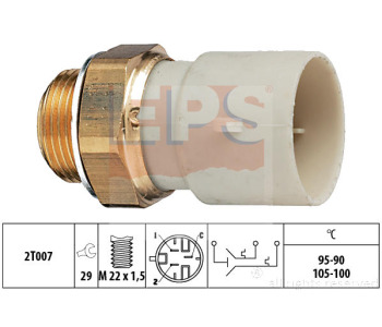 Термошалтер, вентилатор на радиатора EPS 1.850.688 за OPEL ASTRA F (53_B) кабриолет от 1993 до 2001