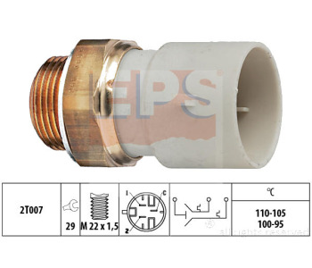 Термошалтер, вентилатор на радиатора EPS 1.850.689 за OPEL ASTRA F (53_B) кабриолет от 1993 до 2001
