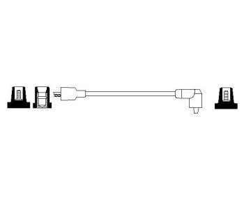 Запалителен кабел BOSCH за OPEL KADETT E (T85) хечбек от 1984 до 1991