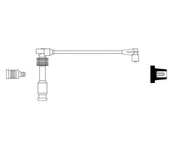 Запалителен кабел BOSCH за OPEL CALIBRA A (85_) от 1990 до 1997