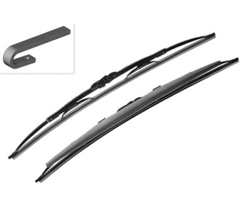 Комплект перо на чистачка 500mm 475mm BOSCH TWIN за OPEL ASTRA F CLASSIC седан от 1998 до 2002