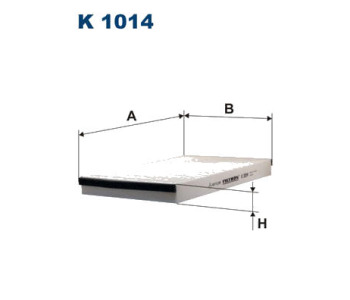 Филтър купе (поленов филтър) FILTRON K 1014 за OPEL ASTRA H (L70) товарен от 2004 до 2013