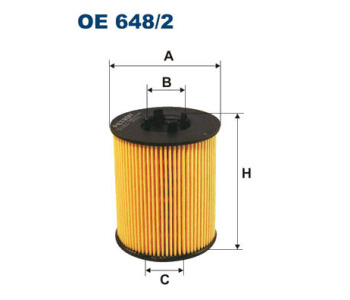 Маслен филтър FILTRON OE 648/2 за OPEL VECTRA C (Z02) седан от 2002 до 2009