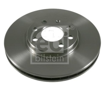 Спирачен диск вентилиран Ø260mm FEBI за OPEL CORSA C (F08, F68) от 2000 до 2009