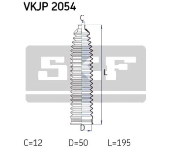 Комплект маншон, полуоска SKF за OPEL CORSA C (F08, F68) от 2000 до 2009