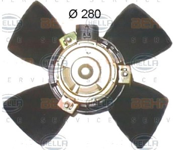 Вентилатор, охлаждане на двигателя HELLA 8EW 351 044-051 за OPEL CORSA B (S93) хечбек от 1993 до 2002