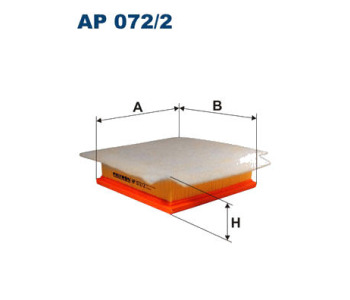 Въздушен филтър FILTRON AP 072/2 за OPEL CORSA D (S07) от 2006 до 2014