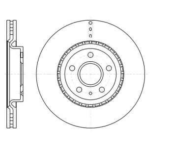 Спирачен диск вентилиран Ø337mm за OPEL INSIGNIA A (G09) седан от 2008 до 2017