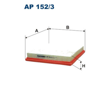 Въздушен филтър FILTRON AP 152/3 за OPEL INSIGNIA A (G09) хечбек от 2008 до 2017