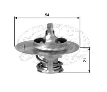 Термостат, охладителна течност GATES TH03182G1 за NISSAN VANETTE (C22) товарен от 1986 до 2011