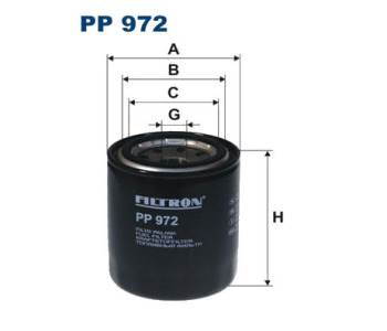 Горивен филтър FILTRON PP 972 за OPEL MONTEREY B (M98) от 1998 до 1999