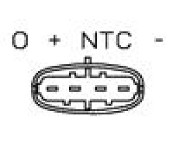 Датчик, налягане във всмукателните тръби NGK за RENAULT MODUS (F/JP0_) от 2004 до 2012