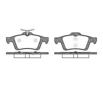 Комплект спирачни накладки ROADHOUSE за VOLVO V40 хечбек от 2012