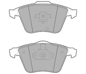 Комплект спирачни накладки DELPHI за VOLVO V40 хечбек от 2012
