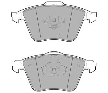 Комплект спирачни накладки DELPHI за VOLVO V50 (MW) комби от 2004 до 2012
