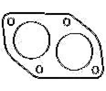 Уплътнителен пръстен, изпуск. тръба BOSAL за OPEL ASCONA C (81_, 86_, 87_, 88_) седан от 1981 до 1988