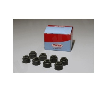 Комплект гумички, стъбло на клапана мм CORTECO за OPEL ASTRA F (53_, 54_, 58_, 59_) хечбек от 1991 до 1998
