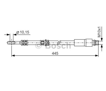 Спирачен маркуч BOSCH за OPEL ASTRA H GTC (L08) от 2005 до 2010