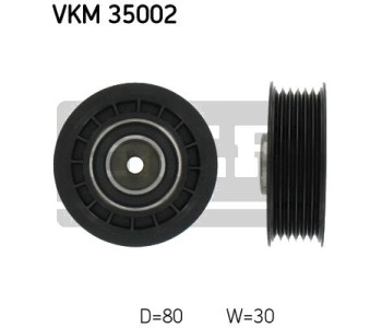 Паразитна/ водеща ролка, пистов ремък SKF VKM 35002 за OPEL OMEGA A (V87) от 1986 до 1994