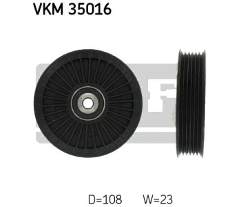 Паразитна/ водеща ролка, пистов ремък SKF VKM 35016 за MERCEDES GL (X166) от 2012 до 2016
