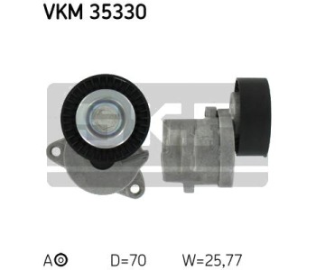 Обтящна ролка, пистов ремък SKF VKM 35330 за OPEL CASCADA (W13) от 2013