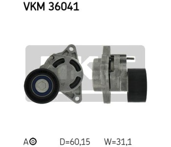 Обтящна ролка, пистов ремък SKF VKM 36041 за RENAULT ESPACE IV (JK0/1_) от 2002 to 2014
