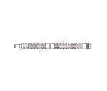 Спирачен маркуч QUICK BRAKE за RENAULT MASTER II (JD) пътнически от 1998 до 2011