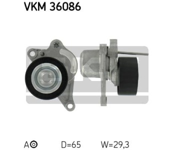 Обтящна ролка, пистов ремък SKF VKM 36086 за RENAULT MEGANE III GRANDTOUR (KZ0/1) комби от 2008 до 2016