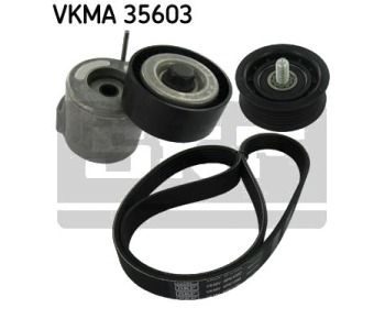 Комплект пистов ремък SKF VKMA 35603 за OPEL VECTRA C SIGNUM (Z03) хечбек от 2003 до 2009